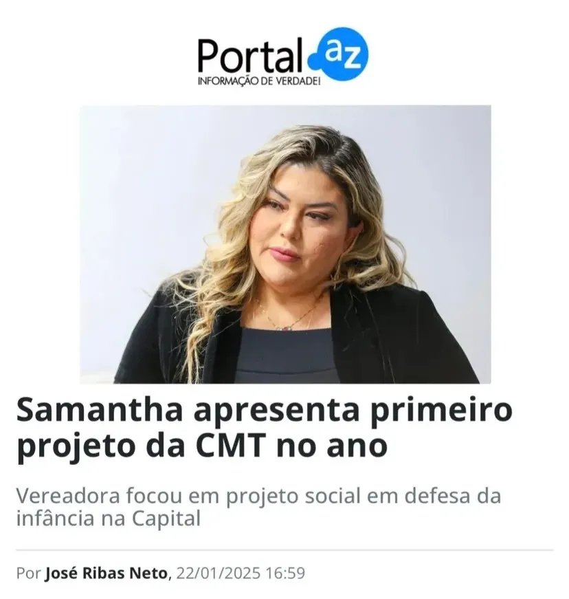 Samantha Cavalca - Vereadora Teresina 2