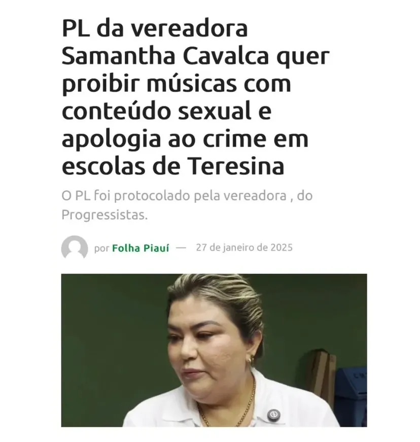 Samantha Cavalca - Vereadora Teresina 5