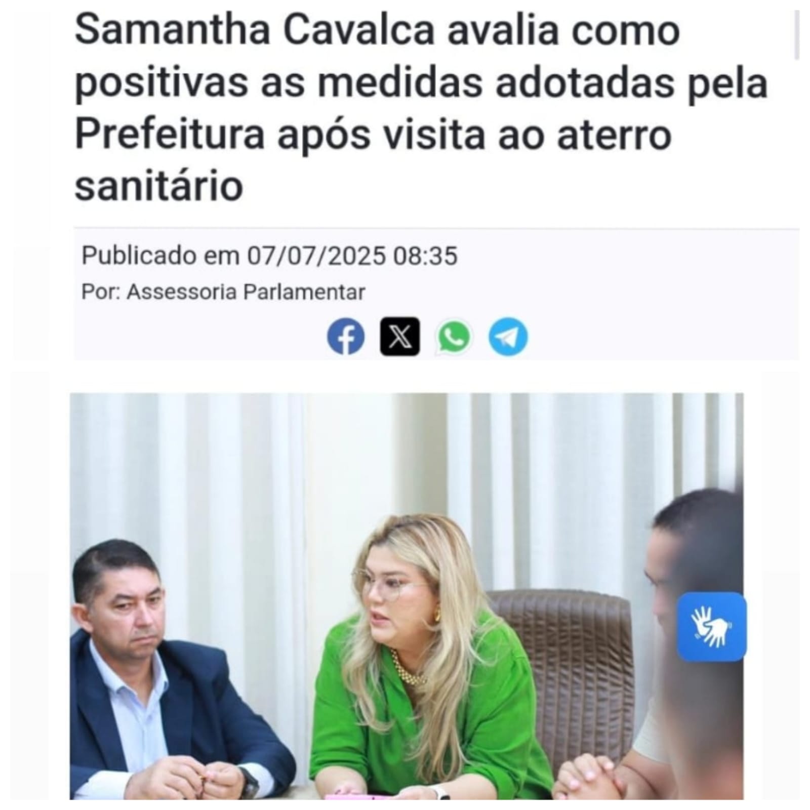 saiu na midia